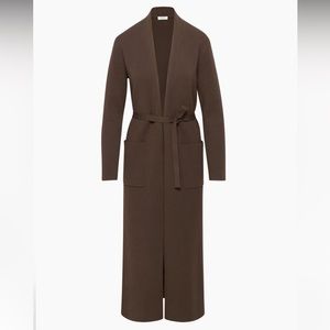 Mocha Brown Babaton Long Cardigan